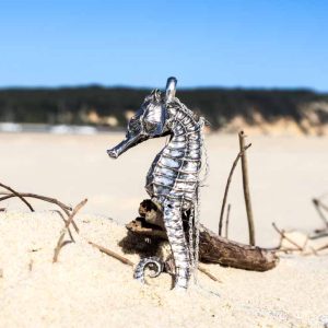 Seahorse sterling silver Pendant