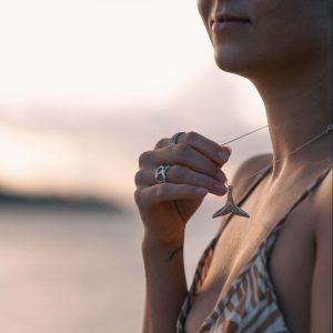 ocean inspired jewelry for ocean and whale lovers